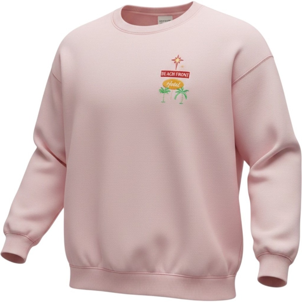 Wild Fable Pink Ponta Do Sol Madeira Portugal Graphic Crewneck Sweatshirt 2xl